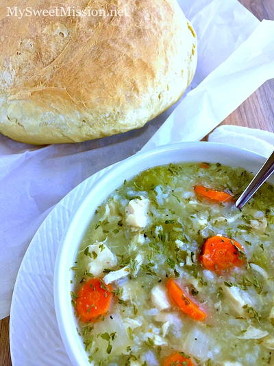 Homestyle Chicken and Rice Soup Homestyle Chicken and Rice Soup
