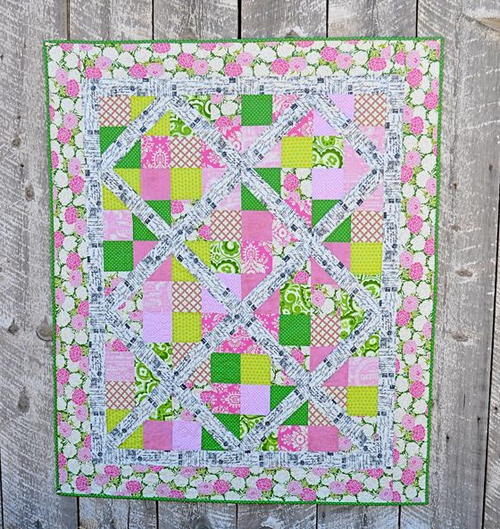 First Lady 4 Patch Slice Quilt First Lady 4 Patch Slice Quilt