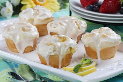 Lemon Pinwheel Rolls