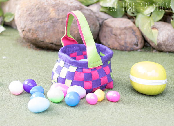 DIY Felt Easter Basket DIY Felt Easter Basket