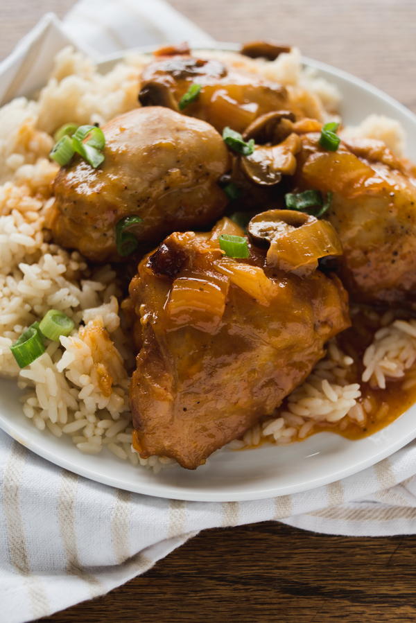 Slow Cooker Russian Chicken with Apricot Jam Slow Cooker Russian Chicken with Apricot Jam