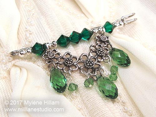 Garden Inspired Shawl Pin Garden Inspired Shawl Pin