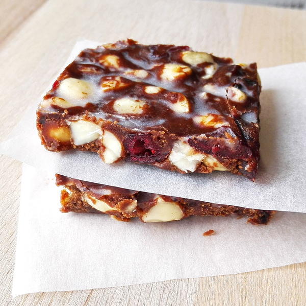 Raw Vegan Carob Fudge Bars Raw Vegan Carob Fudge Bars