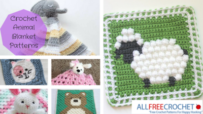 Crochet Animal Blanket Patterns Crochet Animal Blanket Patterns