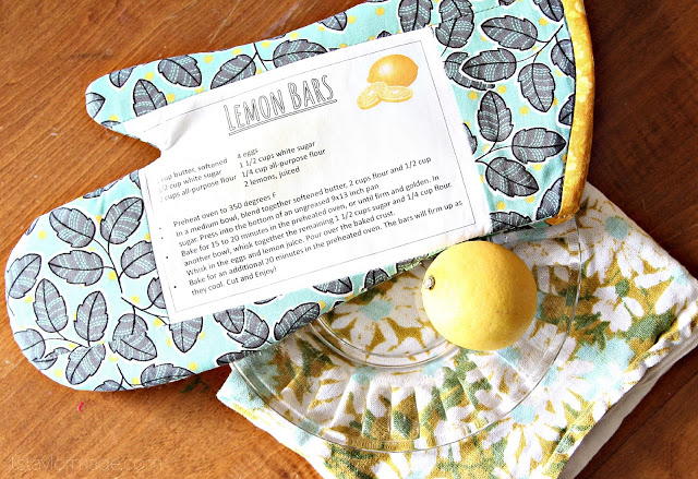 Mothers Day Recipe Oven Mitt Tutorial Mothers Day Recipe Oven Mitt Tutorial