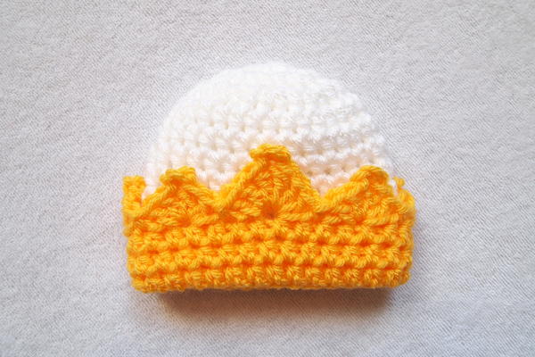 Preemie Crown Crochet Hat Preemie Crown Crochet Hat