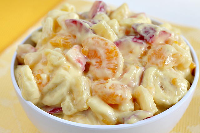 Creamy Orange Fruit Salad Creamy Orange Fruit Salad