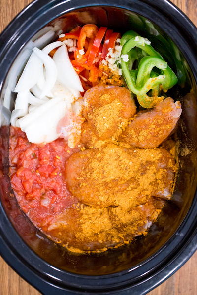 Slow Cooker Chicken Fajitas Slow Cooker Chicken Fajitas