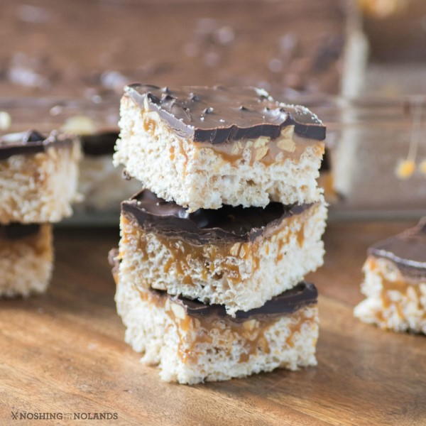 Snickers Rice Krispies Treats Snickers Rice Krispies Treats