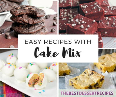 Easy Recipes with Cake Mix