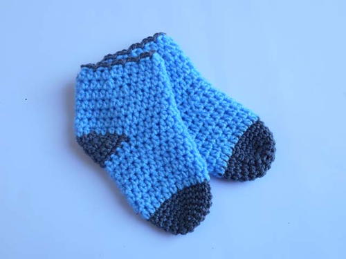 Crochet Baby Sock/Slipper Crochet Baby Sock/Slipper