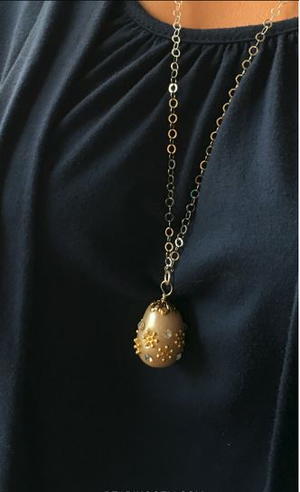 Faberge Inspired Easter Egg Pendant Tutorial