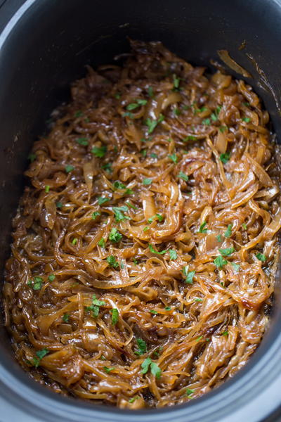 Slow Cooker Caramelized Onions Slow Cooker Caramelized Onions