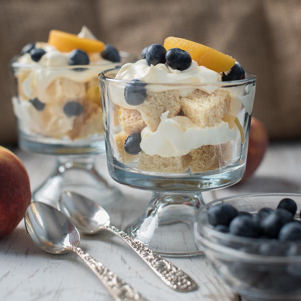 Peach Blueberry Trifle Peach Blueberry Trifle