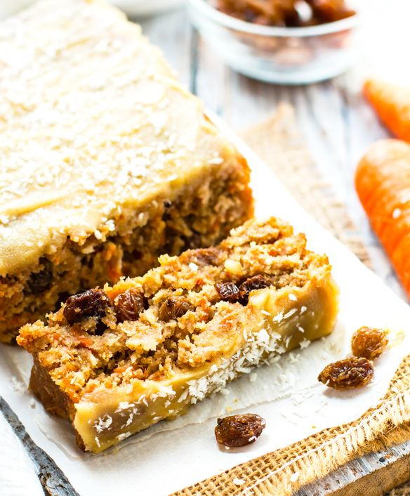 Vegan and Gluten Free Carrot Cake Loaf Vegan and Gluten Free Carrot Cake Loaf