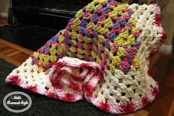 Baby Granny Square Blanket Baby Granny Square Blanket