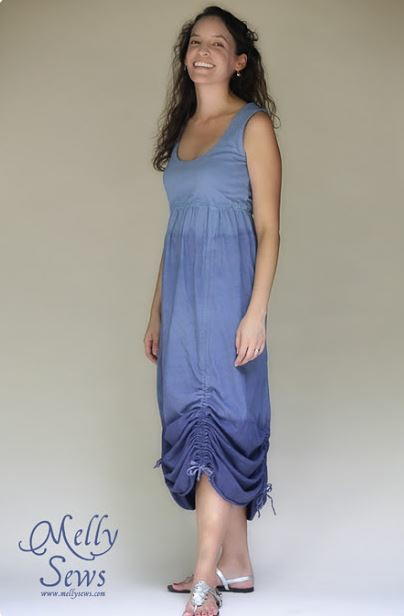 Bohemian Ruched Ombre Dress Bohemian Ruched Ombre Dress
