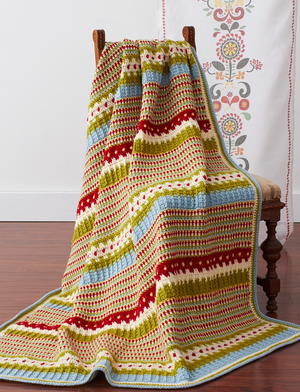 Swedish Countryside Afghan