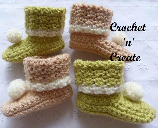 Woodland Newborn Booties Woodland Newborn Booties