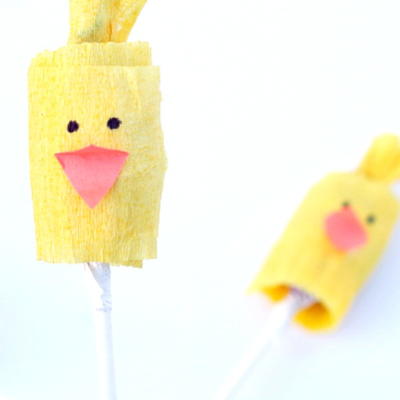 Easter Chick Lollipops