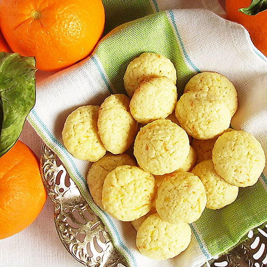 Easy Sugar Cookies with Orange Easy Sugar Cookies with Orange