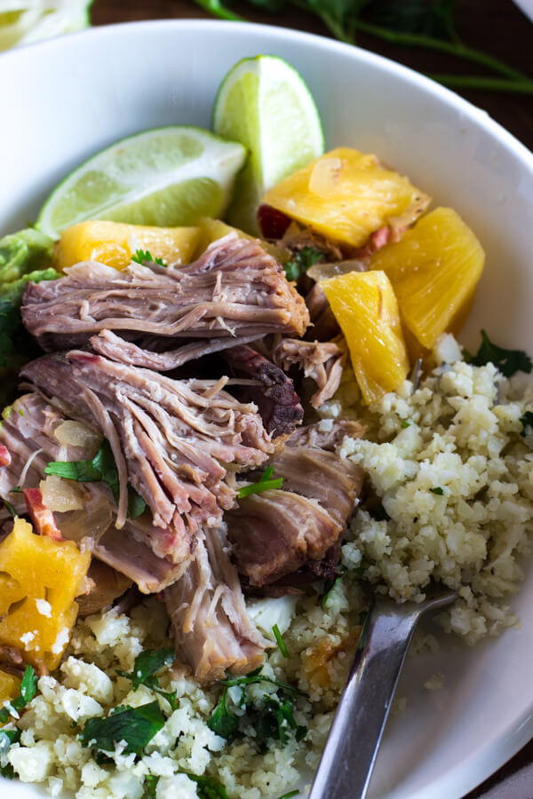 Slow Cooker Pineapple Pulled Pork