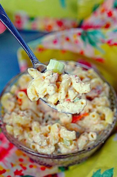 Easy Seafood Macaroni Salad Easy Seafood Macaroni Salad