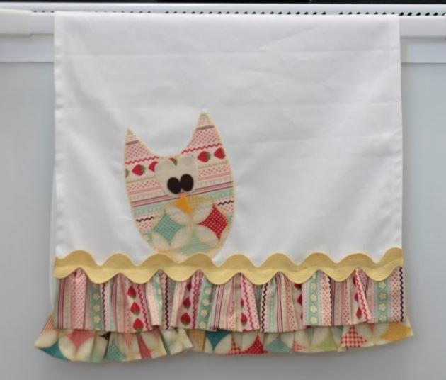Owl Tea Towel Tutorial Owl Tea Towel Tutorial