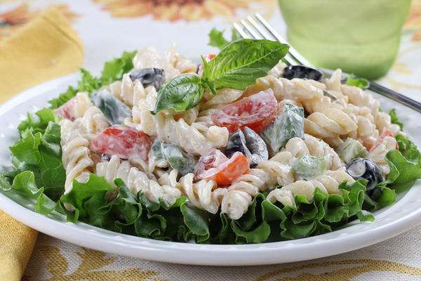 Creamy Italian Pasta Salad