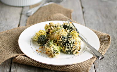 Light Broccoli Gratin Light Broccoli Gratin