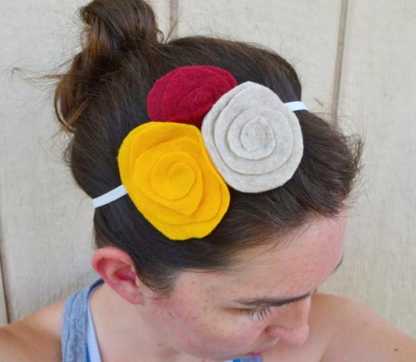 Spiral Flower Headband Spiral Flower Headband