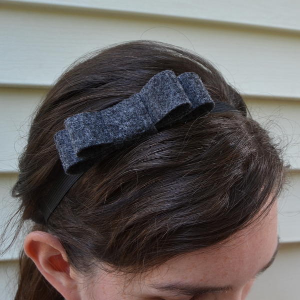 Double Loop Bow Headband Double Loop Bow Headband