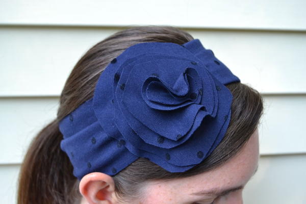 Easy Flower Headband Easy Flower Headband