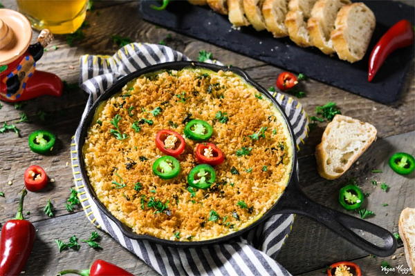 Vegan Jalapeo Popper Dip Vegan Jalapeño Popper Dip