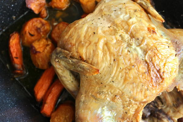 One-Pan Roasted Chicken Veggies One-Pan Roasted Chicken & Veggies