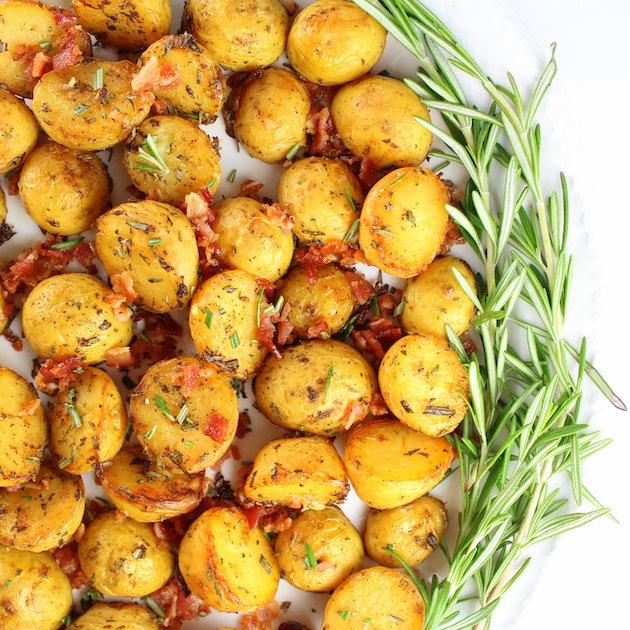 Smoky Salt and Vinegar Roasted Potatoes Smoky Salt and Vinegar Roasted Potatoes
