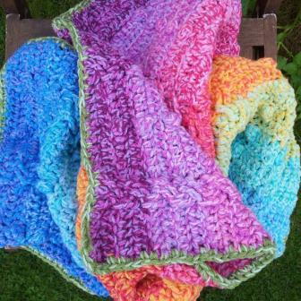 Cozy Cable and Bobble Stitch Blanket Cozy Cable and Bobble Stitch Blanket