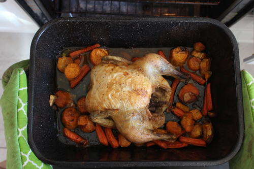 One-Pan Roasted Chicken Veggies One-Pan Roasted Chicken Veggies