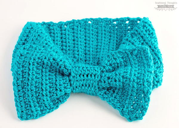 Big Bow Crochet Headband Big Bow Crochet Headband