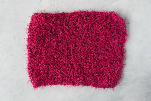 How to Knit an Unbelievably Easy Dishcloth
