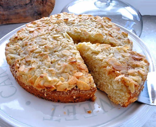 Swedish Almond Cake Toscakaka Swedish Almond Cake Toscakaka