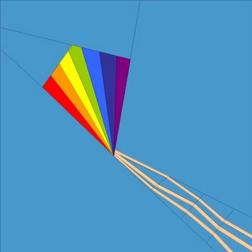 Kite with Ribbon Tail Paper Piecing Pattern Kite with Ribbon Tail Paper Piecing Pattern