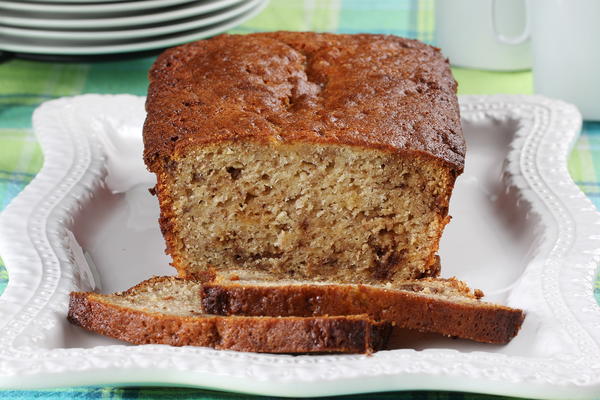 Chocolate Toffee Banana Bread