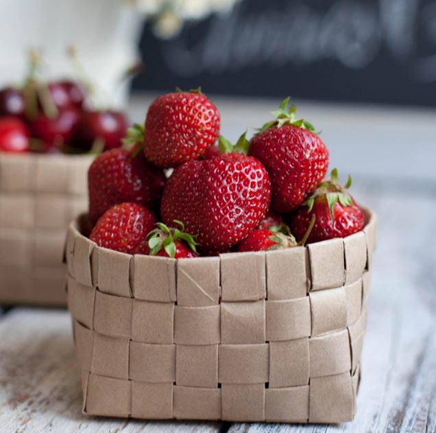 Upcycled Paper Basket Upcycled Paper Basket