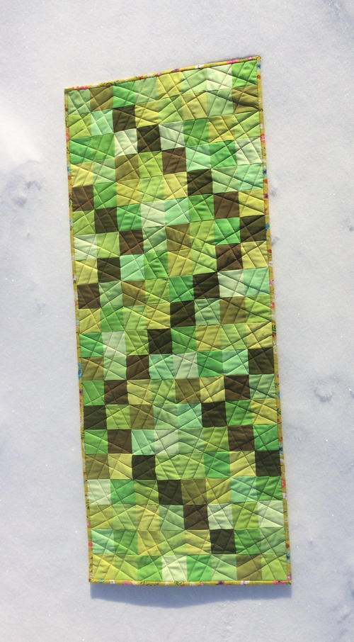 Green with Envy Table Runner Green with Envy Table Runner