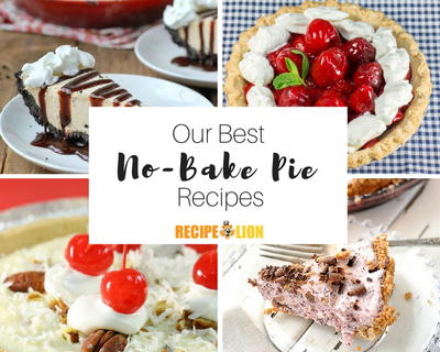 No-Bake  Easy Pie Recipes