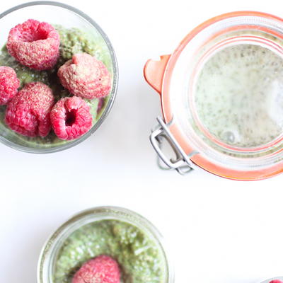 Matcha Chia Pudding