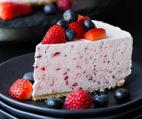 No Bake Berry Cheesecake No Bake Berry Cheesecake