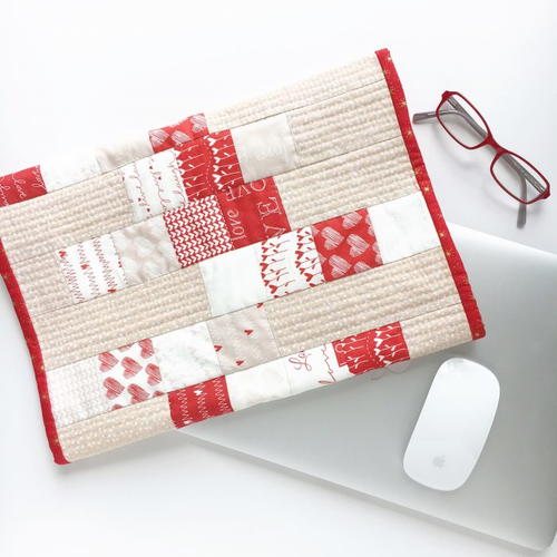 Rainbow Triangles Mini Quilt Rainbow Triangles Mini Quilt