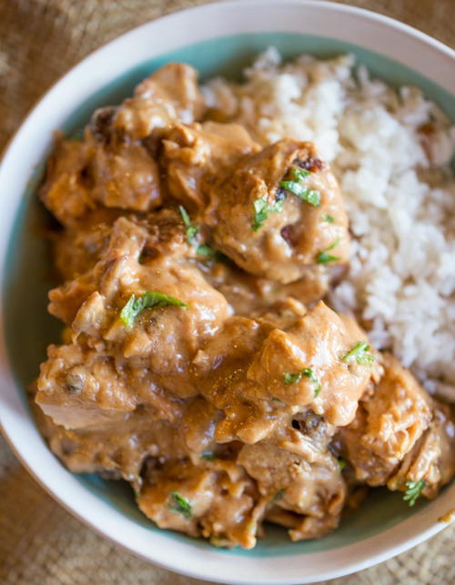 Slow Cooker Thai Peanut Chicken Slow Cooker Thai Peanut Chicken